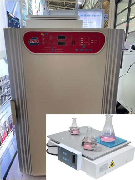 Produktfoto: CO₂-Inkubator, 191 l, inkl. Kreisschüttler für den Betrieb im CO₂-Inkubator