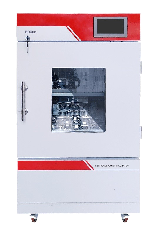 Produktfoto: Gekühlter zweietagiger Schüttelinkubationsschrank Boxun BXYC-LX2200, 2 Tablare 530 x 410 mm
