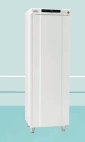 Produktfoto: GRAM Umluft-Kühlschrank BioCompact II RR 410 (346 Liter), außen weiß