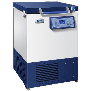 Produktfoto: HAIER -86°C Ultratiefkühltruhe 100 l Volumen DW-86W100J, Energiesparmodell