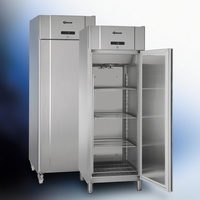 Produktfoto: GRAM Umluft-Kühlschrank BioCompact II RR 610 (583 Liter), außen weiß, Glastür